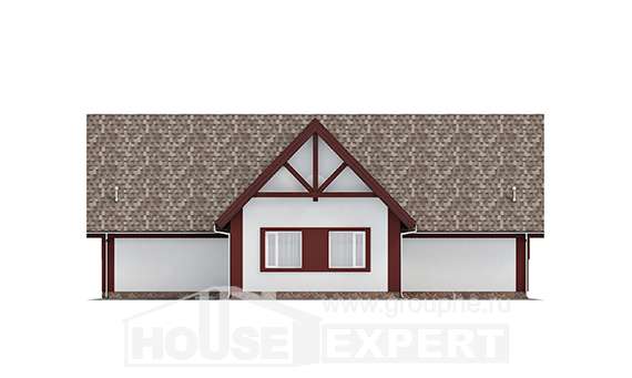 145-002-Л Проект гаража из керамзитобетонных блоков Майкоп, House Expert