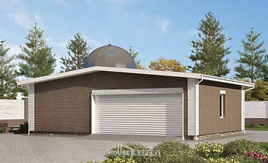 075-001-П Проект гаража из кирпича Майкоп | Проекты домов от House Expert